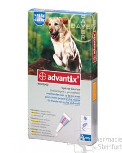 Advantix 400/2000 Spot On Hunde >25 kg 4 x 4 ml