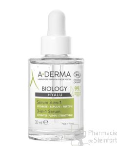 ADERMA BIOLOGY HYALU SERUM 3EN1 30ML