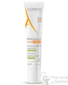 ADERMA EPITHELIALE AH ULTRA REPARIERENDE SCHÜTZENDE ANTI-MARKIERUNGS-CREME SPF 50+  40ML