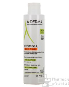 ADERMA EXOMEGA CONTROL GEL MOUSSANT émollient anti-démangeaisons 200 ML