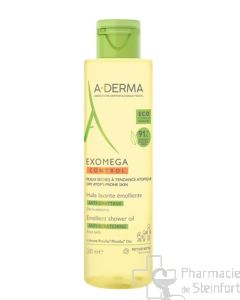 ADERMA EXOMEGA CONTROL HUILE LAVANTE EMOLLIENTE ANTI-DEMANGEAISONS 200 ML