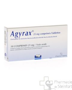 AGYRAX 25mg  50 Tabletten