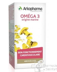 Arkogélules Oméga 3 Origine Marine 180 Gélules