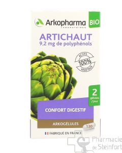 ARKOGELULES ARTICHAUT BIO 130 CAPSULES