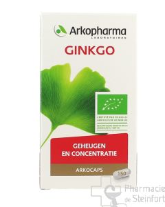 ARKOGELULES GINGKO BIO 150 CAPSULES