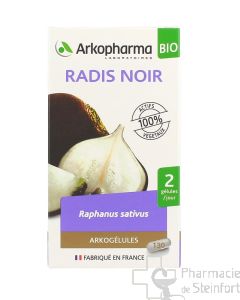 Arkogélules Radis Noir Bio 130 Gélules