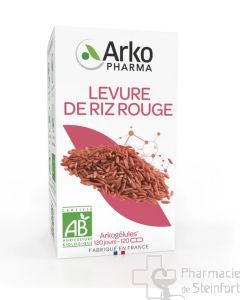Arkogélules Levure Riz Rouge Bio 150 Gélules