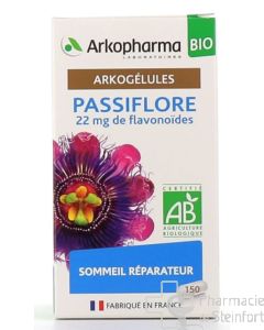 ARKOGELULES PASSIFLORE BIO sommeil stress 150 CAPSULES