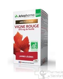 Arkogélules Vigne Rouge Bio 150 Gélules