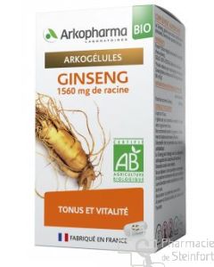 ARKOGELULES GINSENG BIO 45 KAPSELN