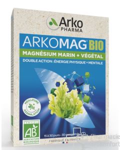ARKOMAG BIO MAGNESIUM MARIN+VEGETAL  30 COMPRIMES