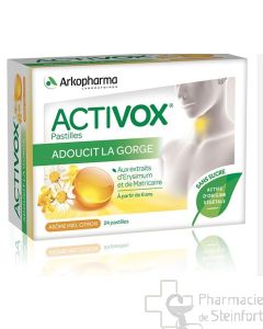Activox Miel Citron 24 Pastilles