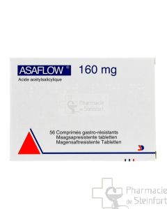 ASAFLOW 160 MG 56 COMPRIMES