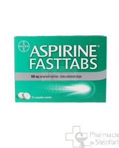 ASPIRINE FASTTAPS 500 MG 20 TABLETTEN