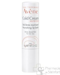 AVENE COLD CREAM STICK Reichhaltiger Lippenpflegestift 4 G