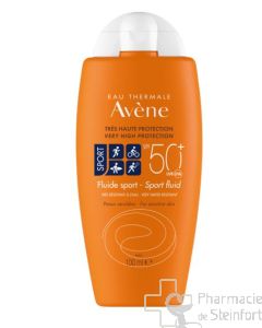 AVENE SONNENSCHUTZ FLUID SPORT WASSER-& SCHWEIßFEST LSF50+ 100 ML