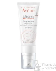 AVENE TOLERANCE CONTROL CRÈME Apaisante Réparateur 40ML