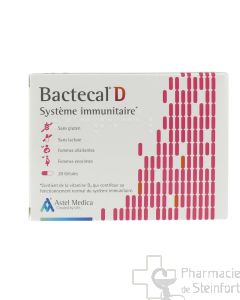 BACTECAL Probiotical D 20 Capsules