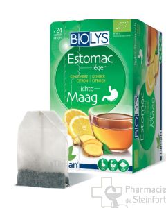 BIOLYS GINGEMBRE CITRON estomac 24 SACHETS