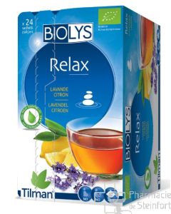 BIOLYS LAVANDE CITRON  BIO 24 SACHETS