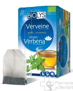 BIOLYS VERVEINE INFUSION Détente BIO 24 SACHETS