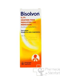 BISOLVON 0,2% SOLUTION INHALATION PAR NEBULISATEUR 100 ML