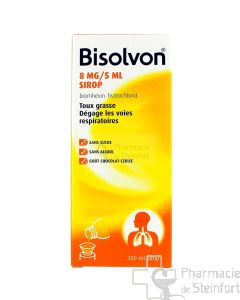 BISOLVON 8 MG/5 ML SIRUP 200 ML