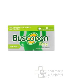 BUSCOPAN 10 MG 50 COMPRIMES