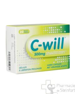 C WILL 500 MG 20 Hartkapseln