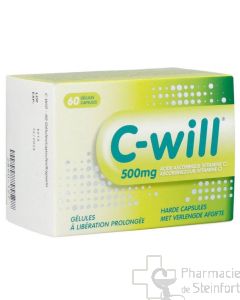 C WILL 500 MG 60 HARTKAPSELN