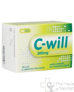 C WILL 500 MG 60 CAPSULES