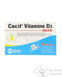 CACIT VIT D3 500 MG/440 U GRANULAT 30 BEUTEL