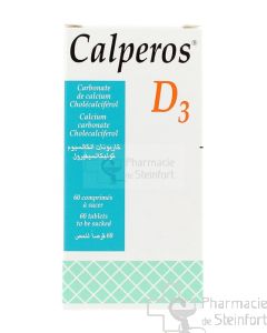 CALPEROS D3 60 COMPRIMES A SUCER