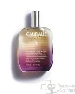 CAUDALIE huile de soin lissage & glow corps, cheveux, décolleté 100 ml