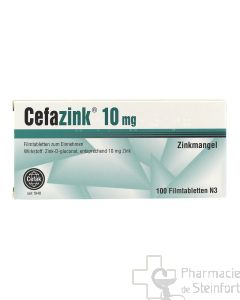 CEFAZINK 10 MG 100 Comprimés