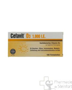 CEFAVIT D3 1000 IE 100 tabletten
