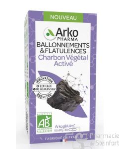 ARKOGELULES CHARBON VEGETAL BIO 150 GELULES