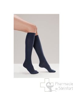 Chaussettes de Contention (femme) Venoflex Fast Coton Classe 2 Taille 4 Long Jean