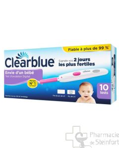 CLEARBLUE TEST OVULATION DIGITAL A 10 TESTS