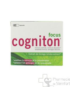 COGNITON FOCUS Gedächtnis Konzentration 60 KAPSELN