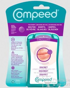COMPEED PATCHS BOUTON FIEVRE  15 patchs