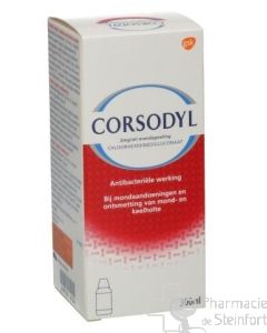 CORSODYL 2 MG/1ML FLACON 300ML