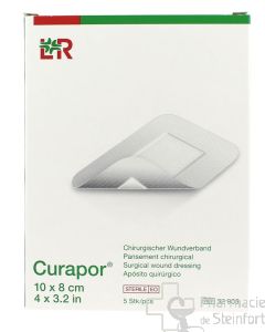 CURAPOR STERILE 10x8 CM  5 PANSEMENTS      