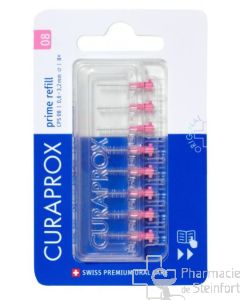 CURAPROX CPS 08 PRIME REFILL ROSA  8 Interdentalbürstchen