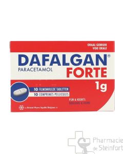 DAFALGAN FORTE 1 G 10 COMPRIMES