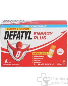 DEFATYL ENERGY PLUS 28 X 15 FLACONS