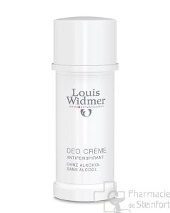WIDMER DEO CREME ANTIPERSPIRANT SANS PARFUM 40 ML 