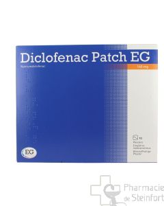 DICLOFENAC VOLTAREN PATCH EG 140 MG 10 EMPLATRES