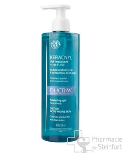 DUCRAY KERACNYL GEL MOUSSANT acné 400 ML NF