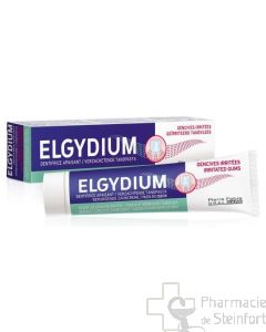 Elgydium dentifrice protection gencives irritees 75ml